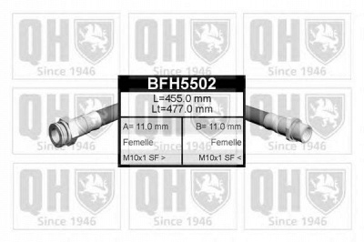 QUINTON HAZELL bfh5502 -  Тормозной шланг